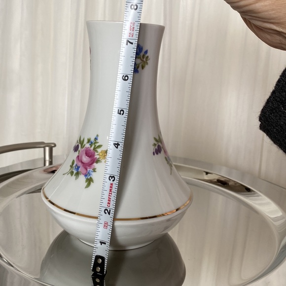 Vintage 40’s JL Menau Graf Von Henneberg porcelain vase - Picture 9 of 17